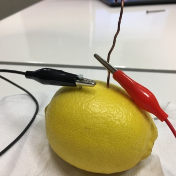 Je smartphone opladen met citroenen