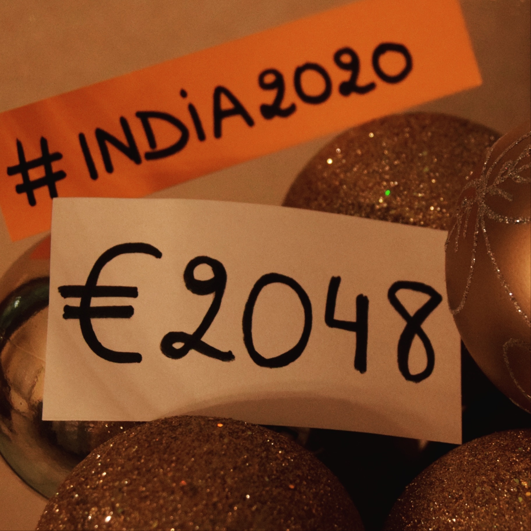 € 2048 voor India2020 tijdens Warmste Week